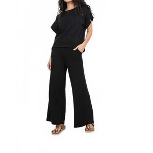 NEW CORINNE COLLECTION olivia trouser pants in black